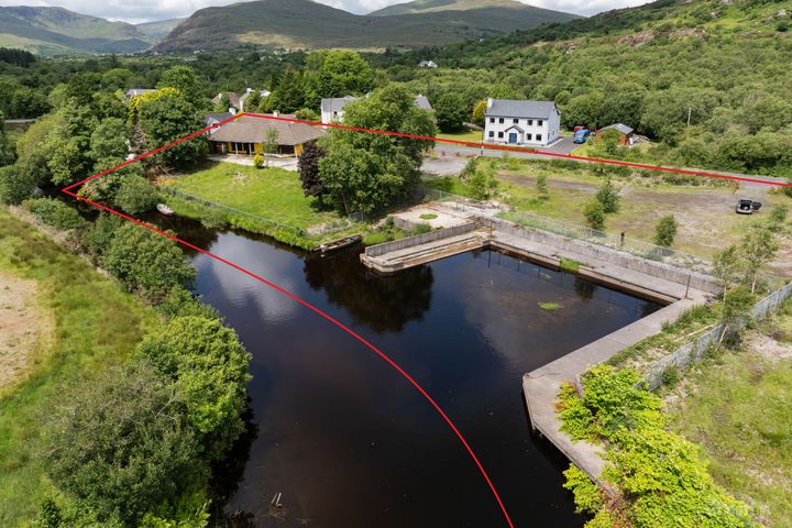 Former Mac's Bar with Marina and 4.34 acres of Lands, Cornamona, Co. Galway, F12NC03