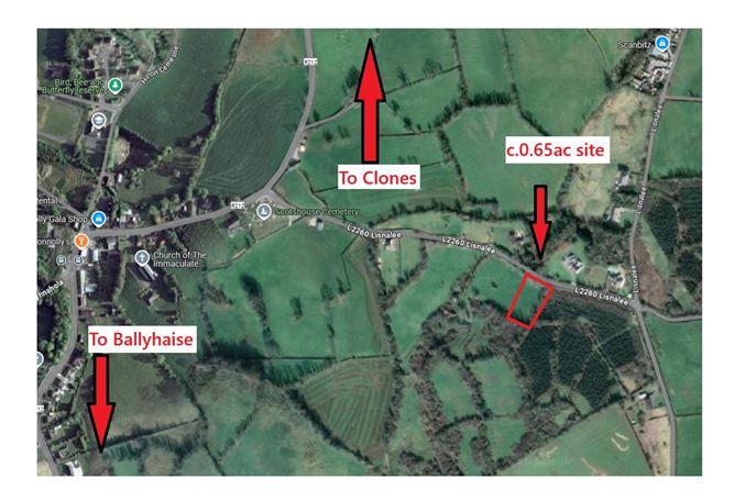 Site Subject to F.P.P. at Lisnalee, Scotshouse, Monaghan