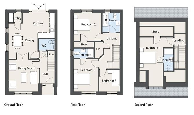 F Type - 4 Bed Semi-Detached, Oak Church, Kildare, Co. Kildare