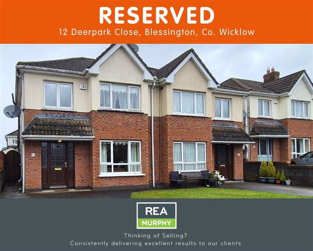 12 Deerpark Close, Blessington, Co. Wicklow, W91AW25