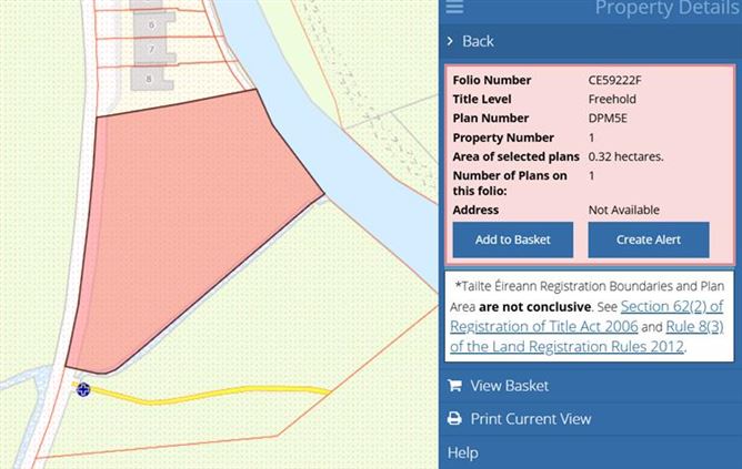 Site On Folio CE59222F, Residential Site Subject To Planning Permission, Doonbeg, Co. Clare