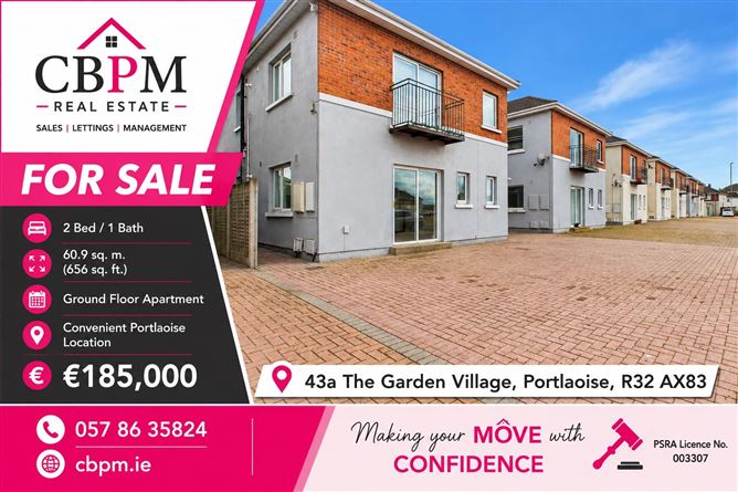 43A THE GARDEN VILLAGE, MOUNTMELLICK RD, PORTLAOISE