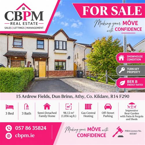 15 ARDREW FIELDS, DUN BRINN, ATHY