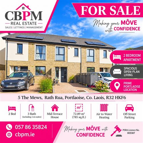5 THE MEWS, RATH RUA, PORTLAOISE, CO. LAOIS